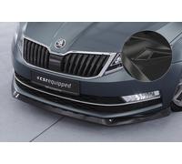 Cup Spoiler Lippe Front Ansatz Carbon Look für Skoda Octavia 3 (Typ 5E) CSL499-C