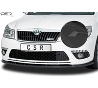 Cup Spoiler Lippe Front Ansatz Schwert ABE für Skoda Octavia II (1Z) RS CSL001