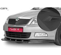 Cup Spoiler Lippe Front Ansatz Schwert für Skoda Octavia II (1Z) CSL028-L