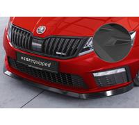 Cup Spoiler Lippe Front Ansatz Schwert für Skoda Octavia III 5E RS CSL399-L