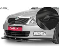 Cup Spoiler Lippe Front Schwert Glossy für Skoda Octavia II (1Z) CSL028-G