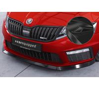 Cup Spoiler Lippe Front Schwert Glossy für Skoda Octavia III 5E RS CSL399-G