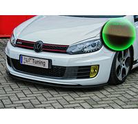 Cuplippe Spoilerschwert Front Lippe ABS für VW Golf 6 GTI GTD ABE OEM Optik