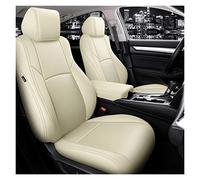 Custom Fit für für Accord für Civil für Crv Spezifische Autositzbezüge Full Set Mittelperforiertes Echtleder Autositzbezug(Beige,Gasoline)