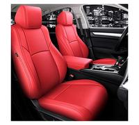 Custom Fit für für Accord für Civil für Crv Spezifische Autositzbezüge Full Set Mittelperforiertes Echtleder Autositzbezug(Rot,Hybrid)