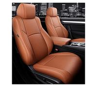 Custom Fit für für Accord für Civil für Crv Spezifische Autositzbezüge Full Set Mittelperforiertes Echtleder Fahrzeug Sitzschut(Orange,Gasoline)