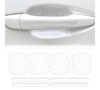 CVLKGF 8 Stück Autotürgriff Kratzschutz, Für Ford Transit Custom 2018-2022 2023 Autotür Griffe Aufkleber Auto Türgriff Schutzfolie Autotür-Griffmulden Kratzern Schutz,A