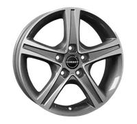 Borbet CWD 7,0x17 ET45 mistral anthracite polished glossy Alufelge