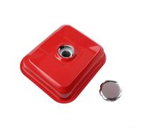 CWOQOCW 36L Kraftstofftank für Honda GX140 für GX160 für GX200 Motoren inkl. Kappe und Filter verdicktes Eisenmaterial für Rasenmäher Ersatzteile (schwarz)