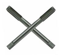 CWOQOCW HSS Hochgeschwindigkeitsstahl Reifenventilgewindebohrer 8V1-32 Gewindewerkzeug 0,8 Zoll 32 TPI (2 Stück)