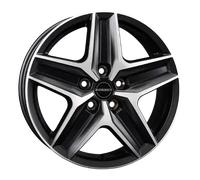 Borbet, CWZ, 7,5x18 ET53 5x120 65,1, black polished matt