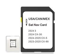 CX-5 Neueste Navigation SD Karte Update KMV666EZ1B Navigation Zubehör für CX-90 2023-2025, CX-30/3 2024 USA/CAN/MEX Karten