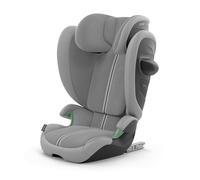 CYBEX Gold Kinder-Autositz Solution G2 Plus, Stone Grey | Ab ca. 3 bis 12 Jahre, max. 50 kg, für Autos mit und ohne ISOFIX, integrierter Seitenaufprallschutz, neigungsverstellbar