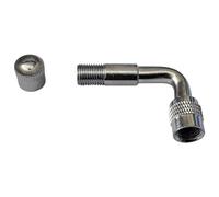 cyclingcolors 1x 90 Grad Ventilverlängerung Ventil Verlängerung Ventiladapter Winkel Ventilverlängerung Autoventil Reifenventilverlängerung für Auto Motorrad Fahrrad Scooter