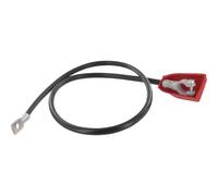 cyclingcolors 1x Masseband Batteriekabel Aderquerschnitt Kabel 25mm² Länge 1000mm Kabelschuh 8mm Nennspannung 12V 24V Batterieklemmen Auto Motorrad Traktor
