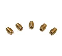 cyclingcolors 5x Hauptdüse Vergaser Duesen Düsen kompatibel mit Gurtner 6mm N°58 Moped Motorrad Pocketbike Quad 50 cc Gasdüsen Wärmemotor Ersatzteile