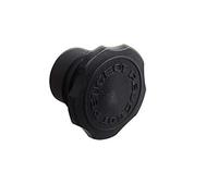 cyclingcolors Motorrad-Tankdeckel, Schwarz, Legierter Stahl Edelstahl, 30 mm, für Mofa Peugeot 103, zum Schieben, Motorrad