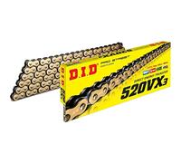 D.I.D 520VX3 Gold X-Ring Kette 116 Glieder