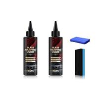 D1 Glass Polishing Liquid, Auto Scheibenwischwasser Polish, Anti-Fog Hydrophobic Car Glass Oil Film Remover, Glaspolitur Gegen Kratzer Im Glas, Glasreiniger Auto, Scheibenreiniger für Autofenster (2)