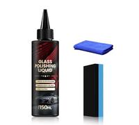 D1 Glass Polishing Liquid, Auto Scheibenwischwasser Polish, Anti-Fog Hydrophobic Car Glass Oil Film Remover, Glaspolitur Gegen Kratzer Im Glas, Glasreiniger Auto, Scheibenreiniger für Autofenster