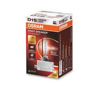 OSRAM XENARC NIGHT BREAKER 220, D1S, 220% mehr Helligkeit, Xenon-Scheinwerferlampe, 66140XN2, Faltschachtel (1 Lampe)