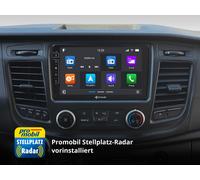 D9-TS Plus Flex - C 192 GB Android Navigationssystem für Ford Transit mit 9-Zoll Touchscreen, Inkl. Head-up-Display, Apple CarPlay und Android Auto