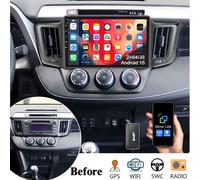 DAB+ 10" Android 15 Autoradio Für Toyota RAV4 2013-2018 Apple Carplay GPS 2+64GB