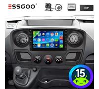 DAB+ 2+64G CarPlay Autoradio Für Opel Movano B Renault Master 3 GPS Navi RDS KAM