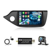 DAB+ 2+64GB Für Kia Ceed JD 2012-17 Carplay Android 15 Autoradio GPS Navi FM KAM