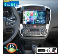 DAB+ 4+64GB Android 15 AutoRadio GPS Navi CarPlay SWC Für Kia Ceed ED 2006-2009