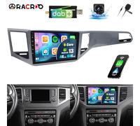 DAB+ 4+64GB Autoradio Carplay Android 13 Für Volkswagen Golf Sportsvan 2016-2019