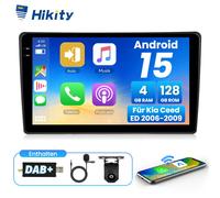DAB+ 4G+128GB Android Apple Carplay Autoradio GPS Navi für Kia Ceed ED 2006-2009