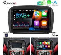 DAB+ Android 13.0 Autoradio Für Mercedes Benz SL R230 2001-2012 GPS Navi CarPlay