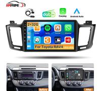 DAB+ Android 13 Autoradio Navi Carplay 2+32GB WiFi DSP für Toyota RAV4 2013-2018