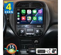 DAB+ Android 15 Autoradio Apple Carplay Für Toyota RAV4 2000-2006 GPS Navi 2+64G