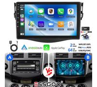 DAB+ Android15 Autoradio 2+64G Apple Carplay GPS WiFi RDS KAM FM Für TOYOTA RAV4