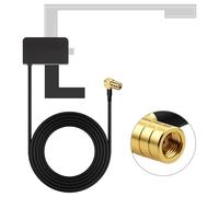DAB-Antenne, Auto SMB Digtial DAB Autoradio Antenne, mit 3 m Verlängerungs Kabel, Blaupunkt Pioneer Clarion Alpine MEHRWEG, Kompatibel für Blaupunkt Pioneer Clarion Alpine MEHRWEG