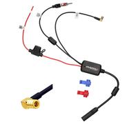 Audioproject A391 - DAB Adapter für Autoradio Verstärker DAB Splitter Autoradio SMB Adapter DIN für Sony Pioneer JVC Kenwood Blaupunkt Alpine DAB Antennensplitter DAB Antenne Auto