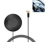 DAB+ Auto Antenne für Scheibe mit SMB Anschluss, Digitale DAB Antenne mit 3 m Kabel für Autoradio, Windschutzscheiben Klebeantenne für Pioneer Kenwood JVC Alpine Pure Jensen