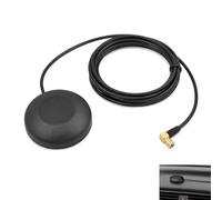 Dab+ Autoantenne, Dab SMB Antenne für Windschutzscheibe, selbstklebend, mit SMB-Anschluss mit 3 Meter Kabel für Dab Dab+, kompatibel mit Pioneer Kenwood JVC Alpine Pure und Receiver