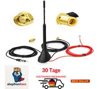 DAB+ Autoradio Antenne 5m Verstärker Anschluss Car Radio