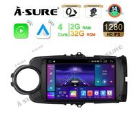 DAB+ Carplay Radio Für Toyota Yaris 2011-2018 Autoradio Android 15 GPS Navi WIFI