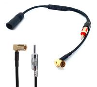 ✅ DAB+ / FM UNIVERSAL Splitter DAB+ Autoradio Adapter Radioantenne KFZ Antenne