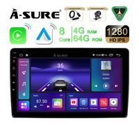 DAB+ Für KIA Cee'd ED 2006-2012 Autoradio Carplay GPS 8-Kern 4+64GB Android 15