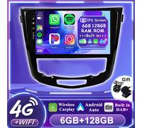 DAB+Für Nissan X-Trail T32 Qashqai J11 T31 J10 Autoradio Android 14 HDMI CarPlay