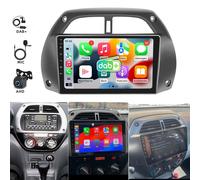 DAB+ Für Toyota RAV 4 II A2 2001-2006 Android 15 Autoradio Carplay WIFI GPS 64GB