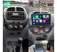 DAB+ Für Toyota RAV 4 II A2 2001-2006 Android15 Autoradio Carplay 2G+64G GPS Kam