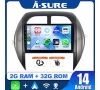 DAB+ Für Toyota RAV4 2003-2005 Apple Carplay Android 14 2+32G Autoradio GPS NAVI