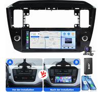 DAB+ Für VW UP E-UP Seat Mii E-Mii Skoda E-citigo BT Autoradio Carplay 4+64G KAM