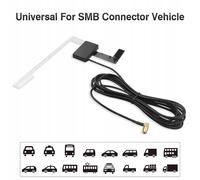 DAB+ Scheibenantenne inkl. 12V aktive selbstklebend SMB